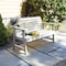 Highwood Usa 4ft Weatherly Garden Bench Outdoor Furniture for Patio, Backyard, Garden AD-BENW4-WHE - alternate 3